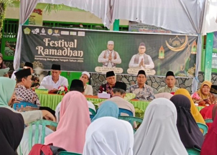 Meriah, MIN 5 Bengkulu Tengah Gelar   Festival Ramadan 1445 Hijriah