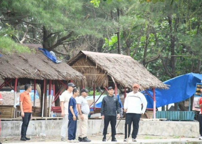 Supaya Wisatawan Nyaman, Area  Pantai Panjang Akan Dibuat  100 Unit Gazebo