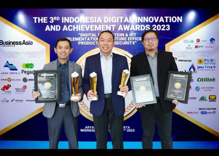 Jasa Raharja Raih 3 Penghargaan di Ajang Indonesia Digital Innovation and Achievement Award 2023