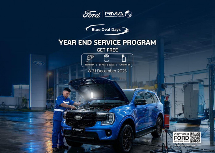 Ford RMA Indonesia Hadirkan Program Year-End Service untuk Perjalanan Aman dan Nyaman