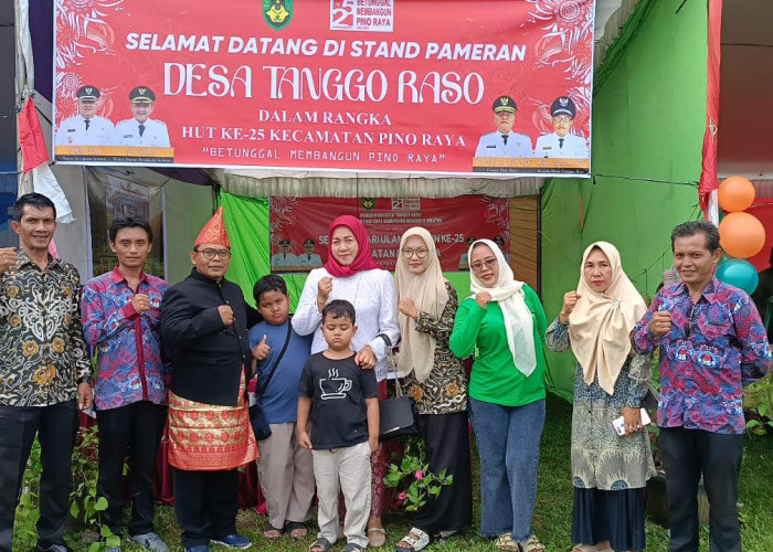 Tingkatkan Perekonomian Masyarakat, Pemdes Tanggo Raso Tampilkan Produk Lokal