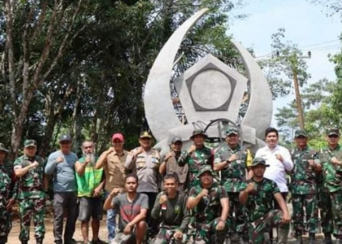  Tim Pengawasan dan Evaluasi   Mabesad Kunjungi Desa Bukit Tinggi Bengkulu Utara