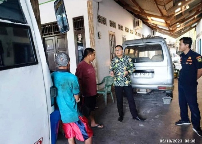 Dinas Perhubungan Bengkulu Selatan  Lakukan Inspeksi Audit  Angkutan Barang dan Orang