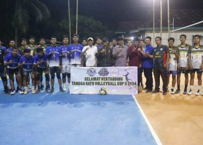  62 Tim Ikut Meriahkan Turnamen Bola Voli Tangga Batu Cup II 2024