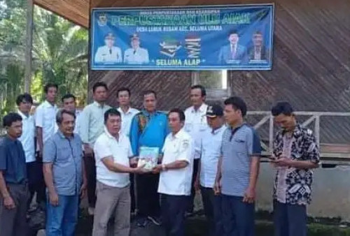 Perpustakaan Ulu Aiak Desa Lubuk Resam Mendapat Apresiasi dari Dinas Perpustakaan Provinsi Bengkulu