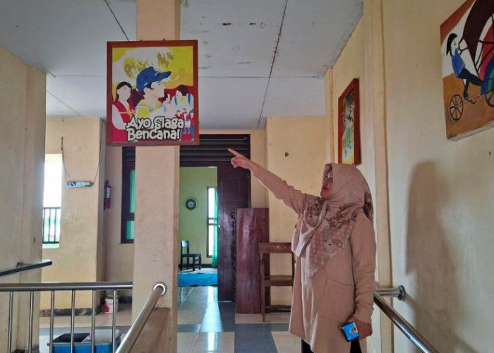 Siswa SLB Negeri 3 Kota Bengkulu Rutin Gelar Simulasi Hadapi Gempa