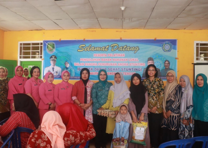 Peringati Hari Ibu, Organisasi Wanita Bengkulu Tengah Gerebek Dapur Sehat 