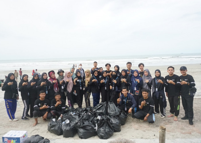  Keren, GenBI UIN FAS Bengkulu Kembali Adakan Kegiatan Bersih-Bersih Pantai