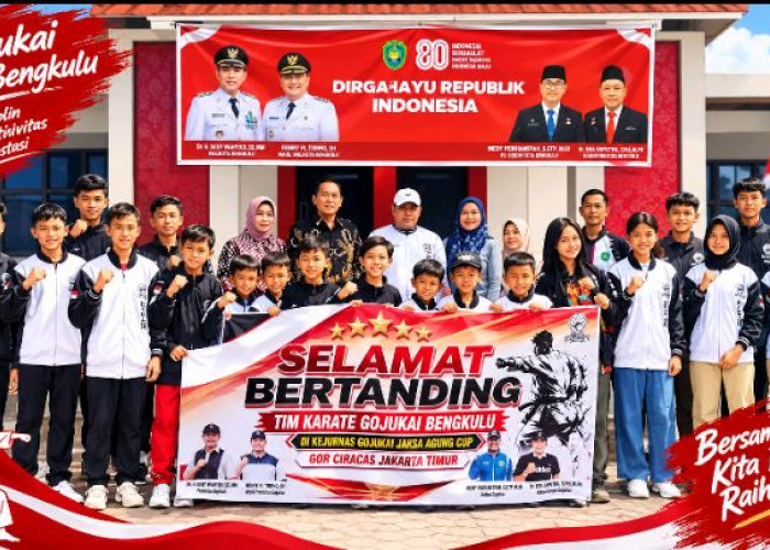 Atlet Gojukai Kota Bengkulu Siap Berlaga di Kejurnas Jaksa Agung Cup III