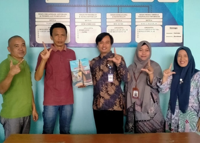 Susun Peta Penggerak Literasi, Kantor Bahasa Bengkulu Kunjungi PWI Mukomuko