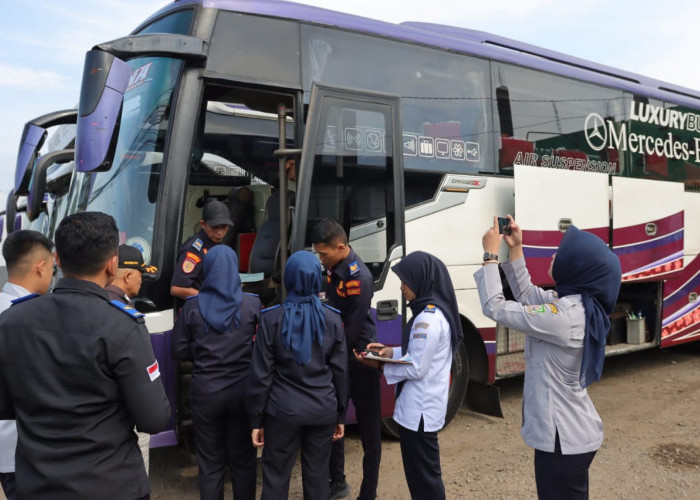 Jelang Nataru 2024 Bus, Sopir dan Kernet di Bengkulu Sudah Dicek, Ini Hasilnya 