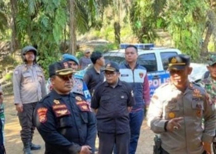 Lagi, Polsek Ketahun Bersama Tripika Imbau Pemilik Warem di Jalan Tambang Ditutup Dulu