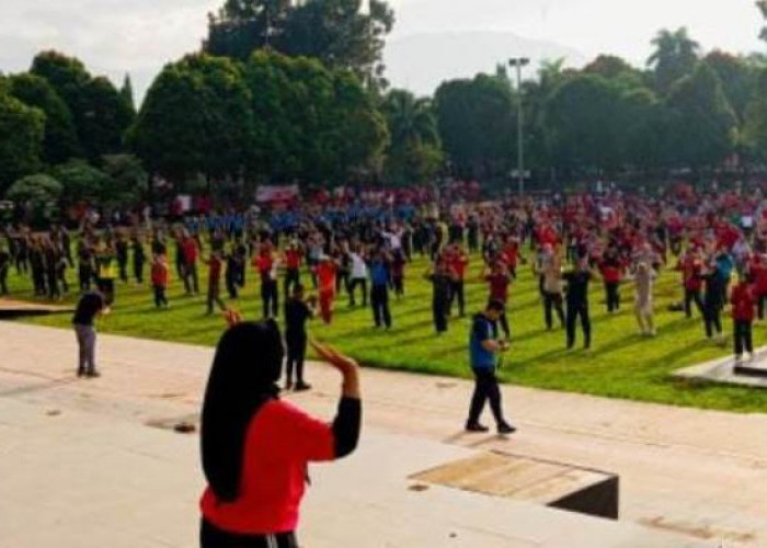 Bengkulu Utara Gelar Apel  dan Lomba Bersama di Alun-Alun Rajo Malin Paduko