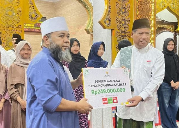 Gubernur Bengkulu Salurkan Bantuan Ratusan Juta untuk Anak Yatim