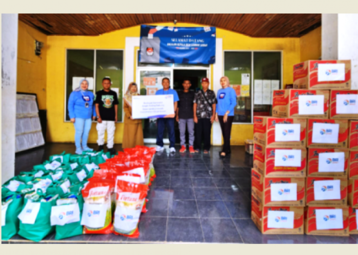 BRI Salurkan Bantuan Sembako untuk Korban Puting Beliung di Sukabumi