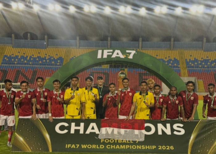 Timnas FA7 Indonesia Persembahkan Medali Perak Dunia