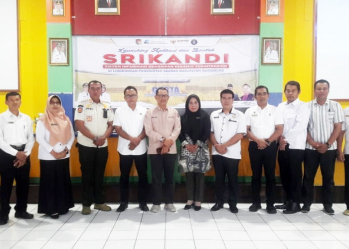 DKP Mukomuko Launching Aplikasi SRIKANDI Untuk Pengelolaan Arsip Berbasis Elektronik