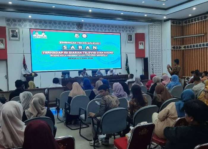Makin Canggih! KPID Provinsi Bengkulu Luncurkan Aplikasi SARAN untuk Awasi Siaran TV dan Radio