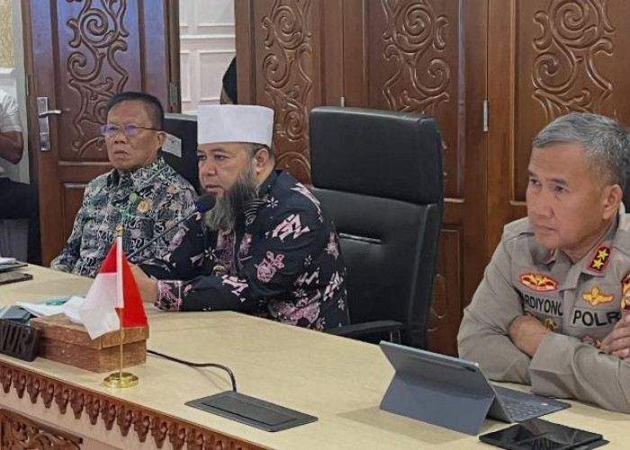 Jelang Lebaran, Pemerintah Provinsi Bengkulu Gelar Rapat Koordinasi Bersama Forkopimda