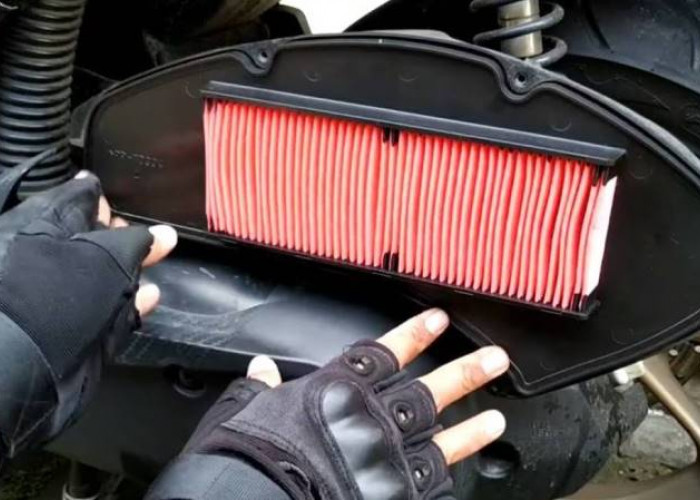 Ini  Cara Membersihkan Filter Udara Motor Matic 