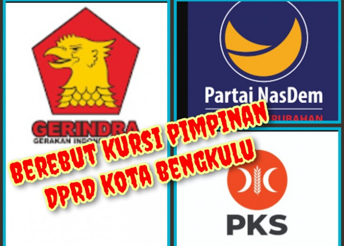 Persaingan Sengit: 3 Partai Berebut Posisi Wakil Ketua DPRD Kota Bengkulu