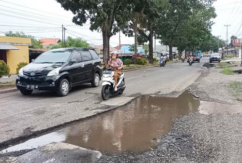 Kian Parah, PUPR Didesak Perbaiki Jalan Hibrida