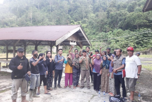 Didampingi Camat, Margono Kunjungi Lebong Tandai