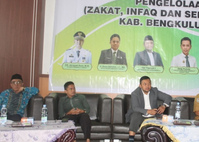 Badan Amil Zakat Nasional  Bengkulu Tengah Gelar Sosialisasi dan Optimalisasi ZIS 