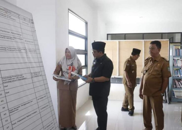 PJs Bupati Seluma Pantau OPD Hingga Kecamatan