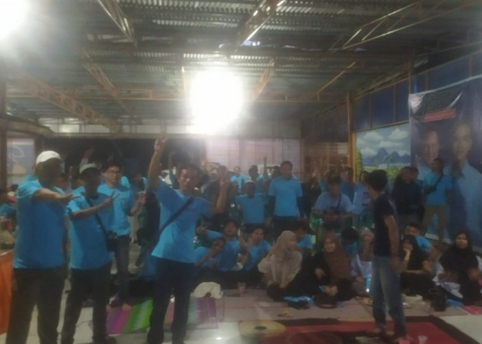 Nobar Debat Capres Ketiga, Sanak Prabowo di Bengkulu Optimis Menang Sekali Putaran