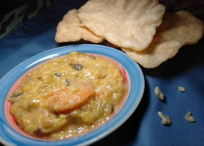 Bubur Masin, Kuliner Khas Gresik Olahan Dasar Jagung Dipadu dengan Rempah, Menawarkan Cita Rasa Unik juga Enak
