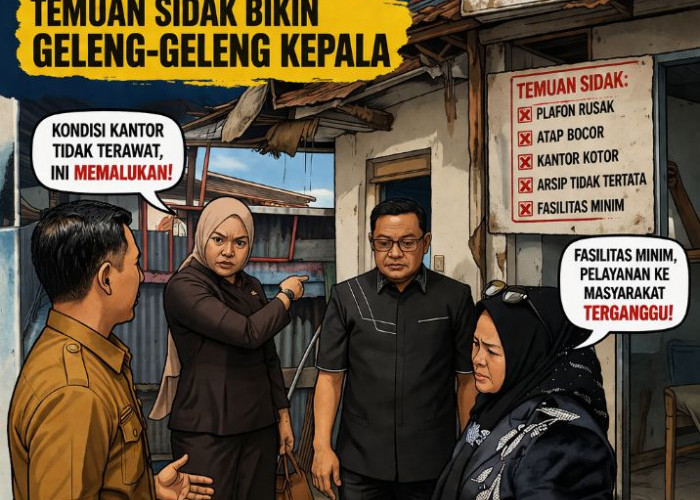 Bikin Geleng Kepala, Ini Kondisi Kantor Lurah Malabero 