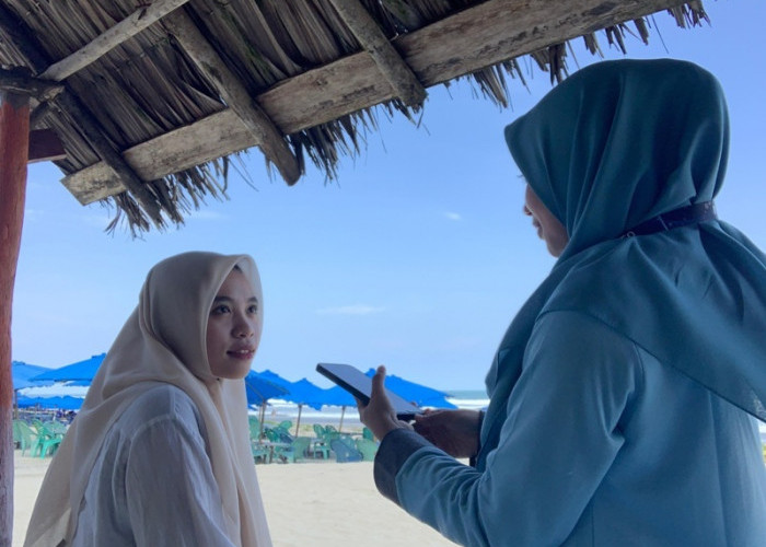 Untuk Kebaikan Bersama, Pedagang dan Pengunjung Pantai Panjang Imbau Jangan Buang Sampah Sembaranganan