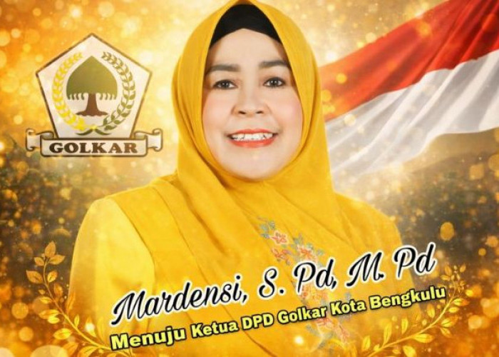 Mardensi Deklarasikan Kesiapan Maju Menjadi Ketua DPD Golkar Kota Bengkulu
