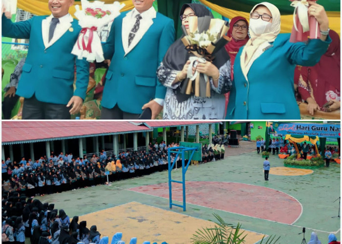 Ini Kemeriahan Hari Guru Nasional  di MAN 1 Kota Bengkulu