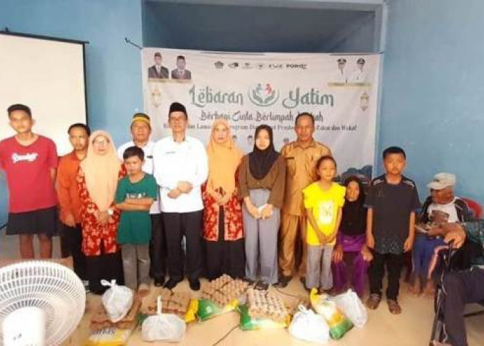 Lebaran Anak Yatim, Kementerian Agama Bengkulu Selatan Salurkan 100 Paket Sembako