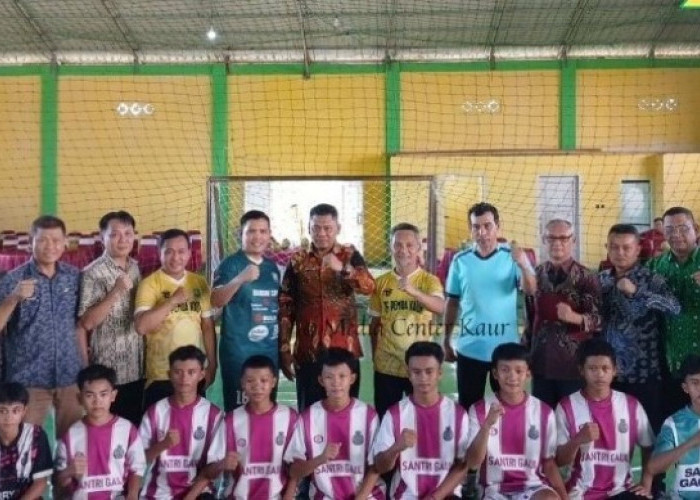 Wakil Bupati Kaur Resmikan Pemakaian Lapangan Futsal