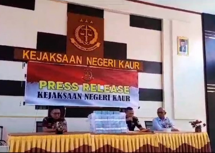 Serius Berantas Korupsi, Kejari Kaur Selamatkan Uang Negara Lebih dari  Rp 3 Miliar 