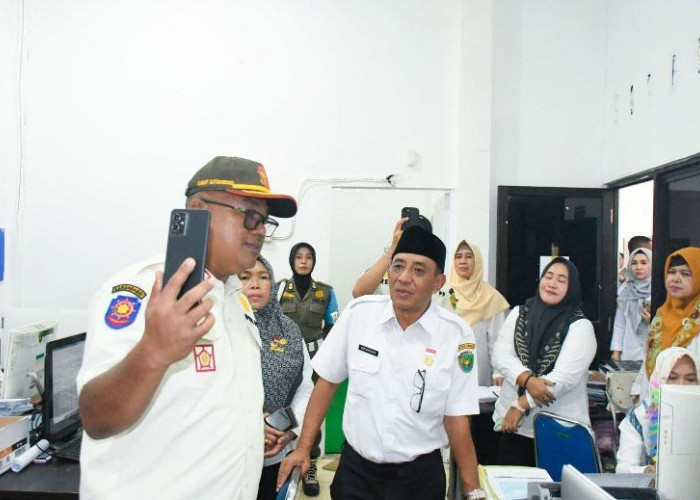  Tim Gabungan Pemkot Bengkulu Temukan  Pegawai  Tak Hadir Tanpa Keterangan 