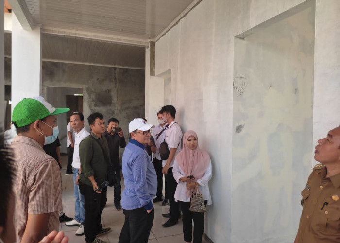 Proyek Pembangunan Puskesmas Disidak Komisi I DPRD Kota Bengkulu