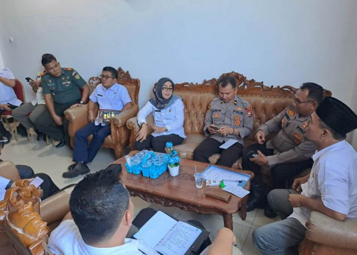 Polres Gelar Rakor Persiapan Upacara HUT Bhayangkara ke-78  di Sekretariat Daerah Kabupaten Kaur
