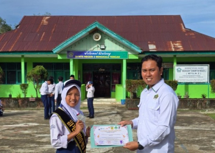 Siswa  MTsN 2 Bengkulu Tengah  Ukir Prestasi Lagi