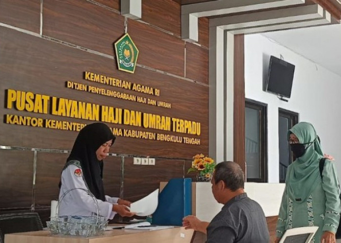  Jamaah Haji Reguler Bengkulu Tengah Sudah Lebih 50 Persen Melakukan Pelunasan 