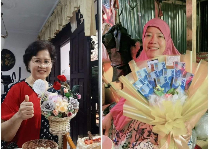 Dinikmati, Pramugari Ini Banting Stir, Jadi Penjual Buket Bunga di Jakarta