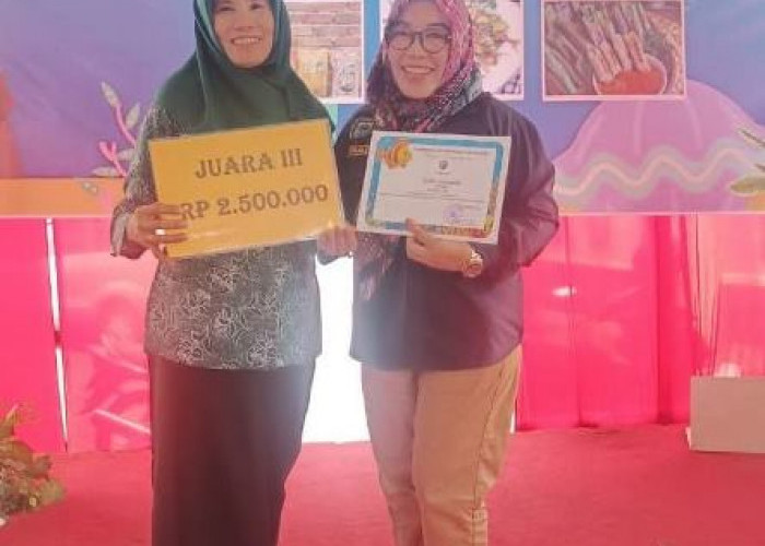 Lomba Masak Serba Ikan Tingkat  Provinsi Bengkulu, TP PKK Seluma Raih Juara 3 