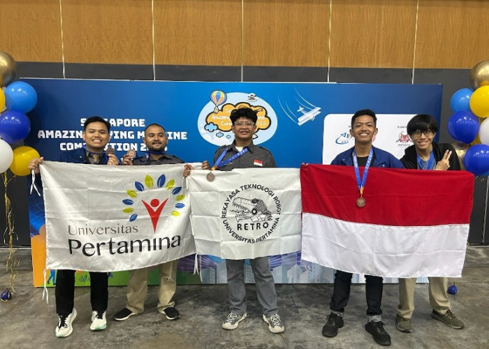 Mahasiswa Universitas Pertamina Berjaya di Kompetisi Internasional SAFMC 2026 Singapura