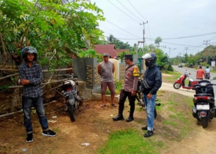 Kecelakaan di Depan Pyo Salon Desa Tanjung Aur I , Kakek dan Pelajar Meninggal 