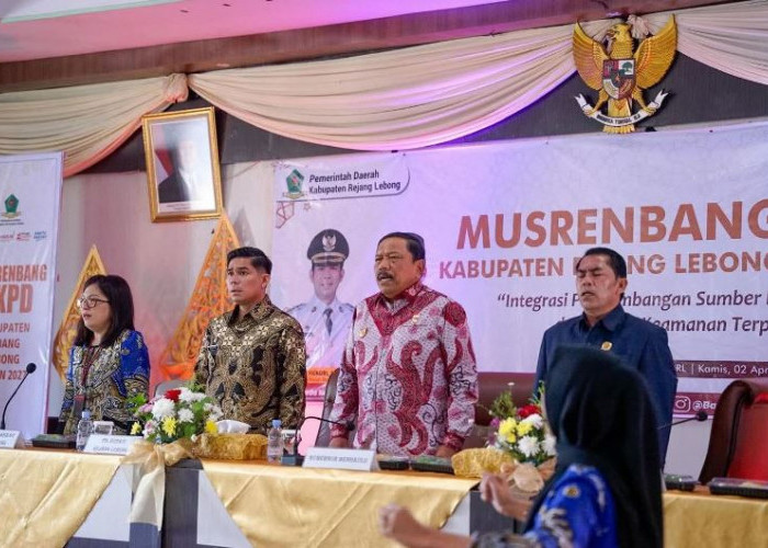 Wagub Mian Tegaskan Infrastruktur Jadi Prioritas Utama Bengkulu di Musrenbang Rejang Lebong