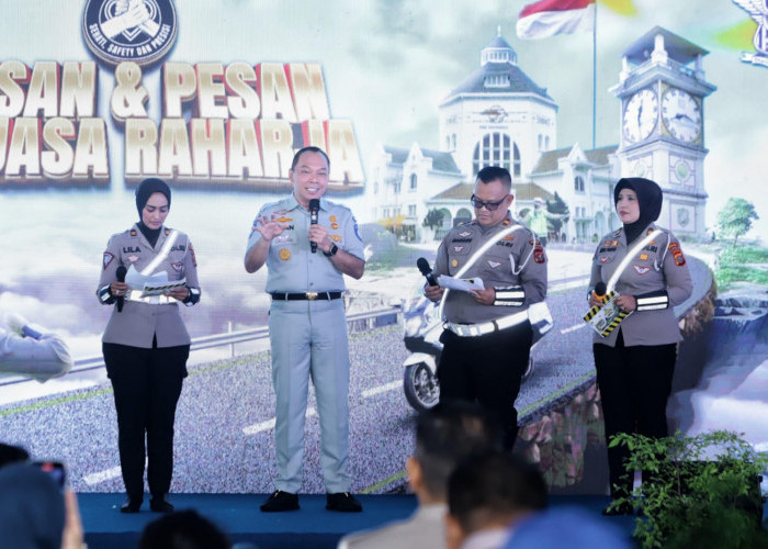 Jasa Raharja dan Korlantas Polri Gaungkan Keselamatan Berkendara di Gebyar Keselamatan 2024