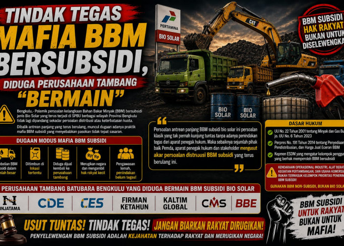 Tindak Tegas Mafia BBM Bersubsidi Bio Solar,Diduga Perusahaan Tambang Bermain